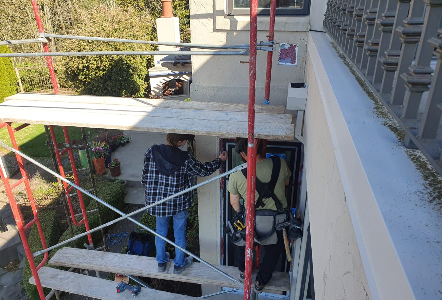 Fixing a rotted window frame