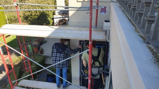 Fixing a rotted window frame