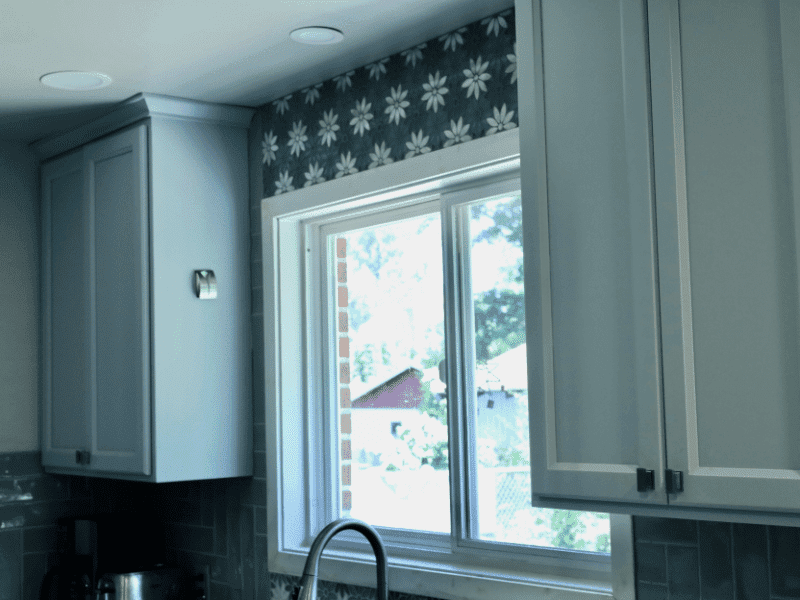 Kitchen remodel: updated cabinets, countertops, and appliances